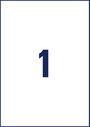 Avery-Zweckform L4735REV-25 Univerzális etikett 210 x 297 mm Papír Fehér 30 db Leoldható Tintasugara 4. bélyegkép
