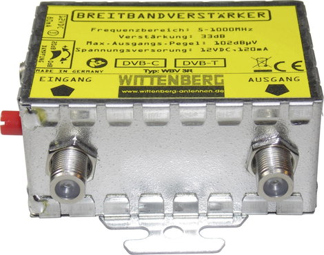 Wittenberg Antennen WBV-3R DVB-T erősítő 4. kép