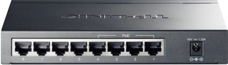 TP-LINK TL-SG1008P Hálózati switch 8 port 1 GBit/s PoE funkció 2. kép