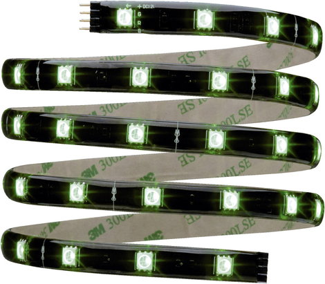 Paulmann YourLED 70319 LED csík teljes készlet Dugóval 12 V 1.5 m RGB 1 db 4. kép
