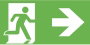 B-SAFETY BR 565 030 Menekülési útvonal vészvilágítás Mennyezetre történő szerelés, Fali felépítés sz 4. bélyegkép