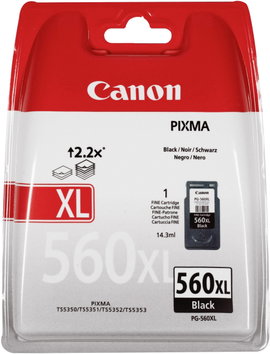 Canon Tinta PG-560XL Eredeti Fekete 3712C001