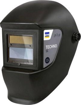 GYS LCD TECHNO 11 TRUE COLOR 064997 Hegesztő védőpajzs EN 166, EN 175, EN 379 Fekete