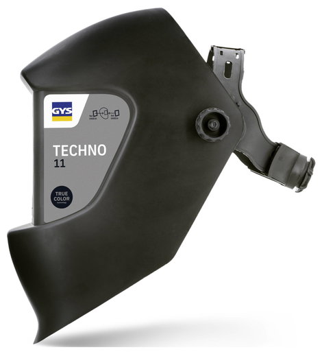 GYS LCD TECHNO 11 TRUE COLOR 064997 Hegesztő védőpajzs EN 166, EN 175, EN 379 Fekete 4. kép
