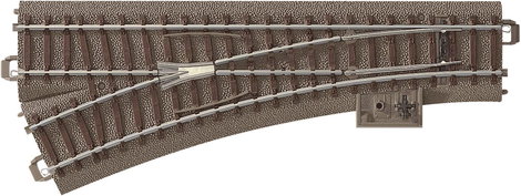 H0 Trix C sín 62611 Váltó, balos 188.3 mm 1 db