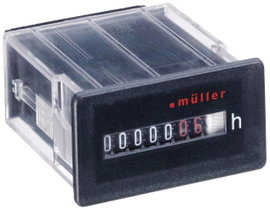 Müller BW 30.18 230V 50Hz Üzemóra számláló Gördülő számlálómű