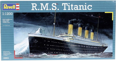 Revell 05804 R.M.S. Titanic Hajómodell építőkészlet 1:1200 5. kép