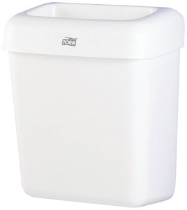 TORK System B2 226100 Szemeteskuka 20 l Műanyag (Sz x Ma x Mé) 322 x 430 x 205 mm Fehér 1 db