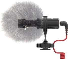 RODE Microphones VIDEO MICRO Kamera mikrofon Átviteli mód:Vezetékes Vezetékkel, Szélvédővel, Villanó