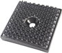 Binder Band 76768 Tépőzár négyzet Felcsavarozható Horgos fél (H x Sz) 32 mm x 32 mm Fekete 1 db bélyegkép