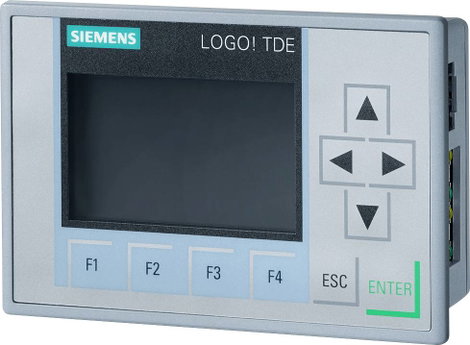 PLC/SPS szövegkijelző LOGO!-hoz 12 V/24 V, Siemens 6ED10554MH080BA1