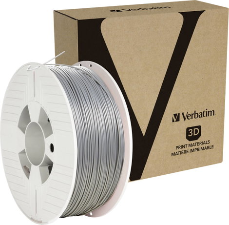 Verbatim 55032 neu 3D nyomtatószál ABS műanyag 1.75 mm 1000 g Szürke 1 db 3. kép