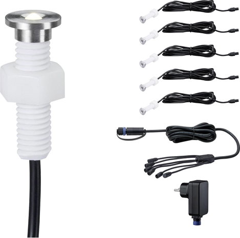 Paulmann MicroPen II 93695 Világításrendszer, Plug & Shine LED kültéri beépíthető lámpa (alapkészlet 4. kép