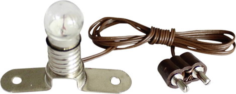 Kahlert Licht 60895 Világítás Fém izzófoglalattal Átlátszó E10 3.5 V