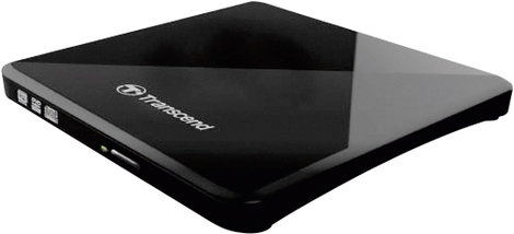 Transcend TS8XDVDS-K DVD író, külső Retail USB 2.0 Fekete