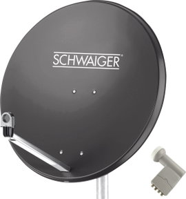 Schwaiger SPI9961SET9 SAT berendezés vevő nélkül Résztvevők száma: 4 80 cm