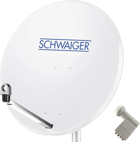 Schwaiger SPI9960SET9 SAT berendezés vevő nélkül Résztvevők száma: 4 80 cm
