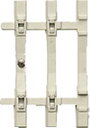 H0 Roco geoLine (ágy nélkül) 42601 Bilincsvég darab 12 db bélyegkép