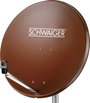 Schwaiger SPI996.2 SAT antenna 80 cm Reflektor anyaga: Acél Téglavörös 2. bélyegkép