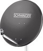 Schwaiger SPI996.1 SAT antenna 80 cm Reflektor anyaga: Acél Antracit 2. bélyegkép