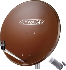 Schwaiger SPI9962SET1 SAT berendezés vevő nélkül Résztvevők száma: 1 80 cm