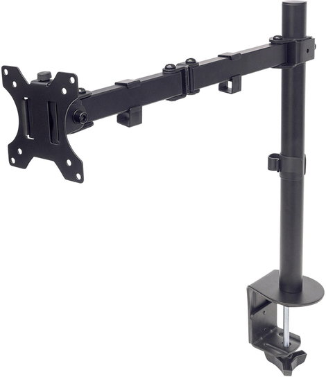 Manhattan 461542 1 részes Monitor asztali tartó 33,0 cm (13) - 81,3 cm (32) Fekete Állítható magassá 4. kép