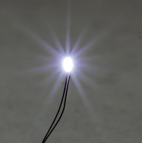 LKW-K 0603 LED kábellel Hidegfehér 1 db 2. kép