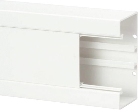 Heidemann 09823 Parapet csatorna (Sz x Ma x Mé) 2000 x 130 x 65 mm Tiszta fehér 1 db
