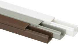 Heidemann 09940 Kábelcsatorna (H x Sz x Ma) 2000 x 15 x 15 mm 1 db Barna