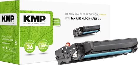 KMP Toner helyettesíti Samsung MLT-D103L Kompatibilis Fekete 2900 oldal SA-T47