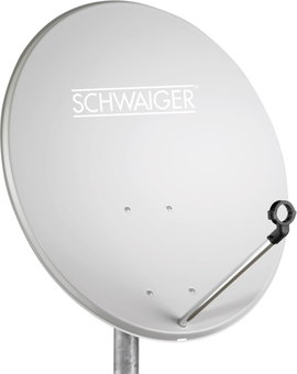 Schwaiger SPI440.0 SAT antenna 42 cm Reflektor anyaga: Acél Világosszürke