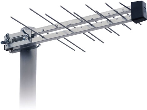 Wittenberg Antennen SN 20 Passzív DVB-T/T2 tetőantenna Kültér Ezüst 3. kép
