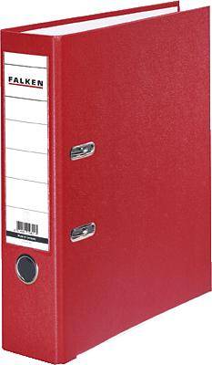 Falken Iratrendezők PP-Color DIN A4 Hátlap szélesség: 80 mm Piros 2 kengyel 9984071