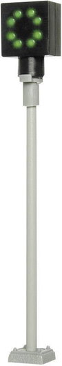 Viessmann Modelltechnik 4518 H0 Fényjel Magas Indulási jelzés Kész modell bélyegkép