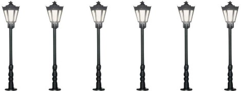 Viessmann Modelltechnik N Park lámpás Egy részes Kész modell 64706 1 készlet