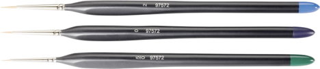 ZAHN Pinsel E10710-16 Modellező ecset Szintetikus 3 részes