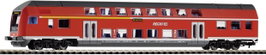 Piko H0 57621 H0 emeletes vezérlőkocsi a DB AG-től Ellenőrző autó 1./2. Osztály