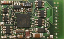 TAMS Elektronik 41-03334-01-C LD-G-33 plus Lok dekóder Kábel nélkül, aljjal