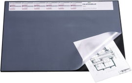Durable 7204 720401 Asztali alátét Fekete (Sz x Ma) 650 mm x 520 mm