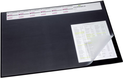 Durable 7204 720401 Asztali alátét Fekete (Sz x Ma) 650 mm x 520 mm 2. kép