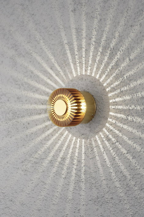 LED-es kültéri fali lámpa 3 W, melegfehér, bronz, Konstsmide Monza Small 7900-800