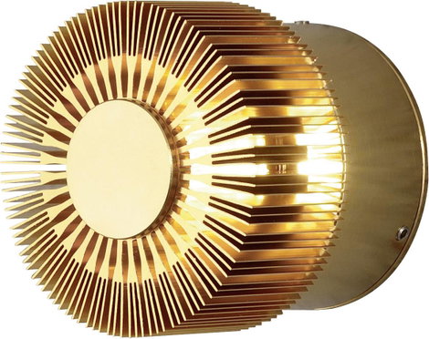 LED-es kültéri fali lámpa 3 W, melegfehér, bronz, Konstsmide Monza Small 7900-800 2. kép