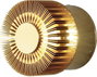 LED-es kültéri fali lámpa 3 W, melegfehér, bronz, Konstsmide Monza Small 7900-800 2. bélyegkép