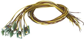Viessmann Modelltechnik 6007 Beltéri világítás, épület LED-ekkel Sárga 1 készlet