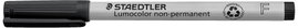 Staedtler Alkoholos filc Lumocolor® Fekete 316-9