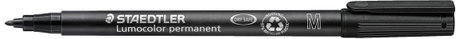 Staedtler Lumocolor permanent M DRY SAFE 317-9 Permanent marker Fekete Vízálló: Igen 2. kép