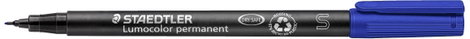 Staedtler Folienstift Lumocolor® permanent 313 313-3 Permanent marker Kék Vízálló: Igen 2. kép