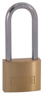 Kasp K12040L55D Függő lakat 40 mm Különböző időben záródó Aranysárga Kulcsos zár bélyegkép