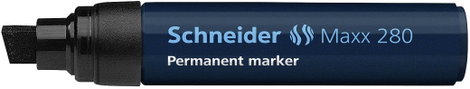 Schneider Schreibgeräte Permanentmarker Maxx 280 128001 Permanent marker Fekete Vízálló: Igen 3. kép