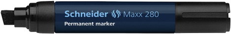 Schneider Schreibgeräte Permanentmarker Maxx 280 128001 Permanent marker Fekete Vízálló: Igen 4. kép